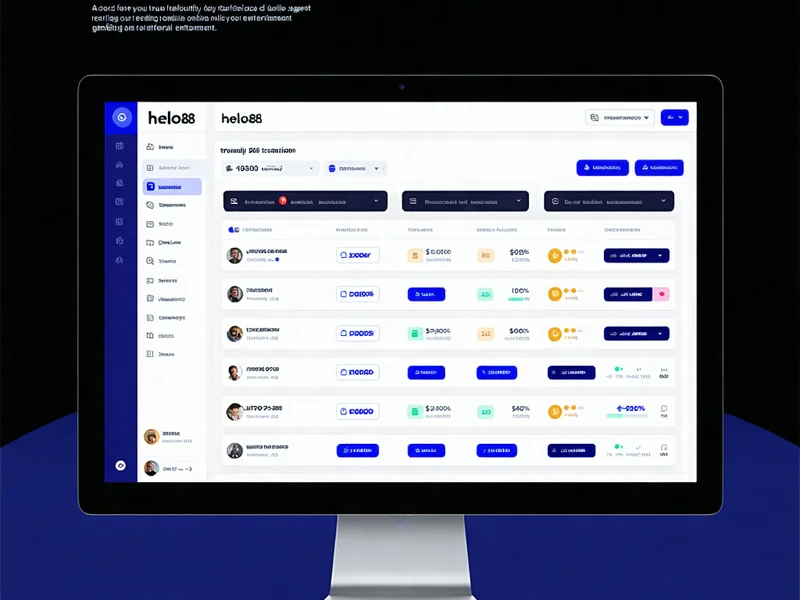 Bảng điều khiển đại lý hello88, helo88 hiển thị doanh thu và hoa hồng