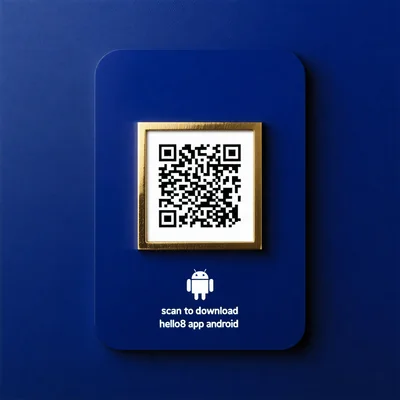 Mã QR tải ứng dụng Hello88 cho hệ điều hành Android