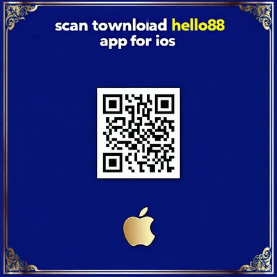 Mã QR tải ứng dụng Hello88 cho hệ điều hành iOS