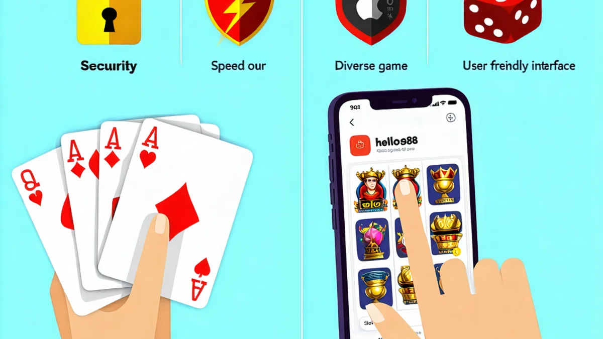 Ưu điểm của ứng dụng Hello88, helo88 trên thiết bị iOS