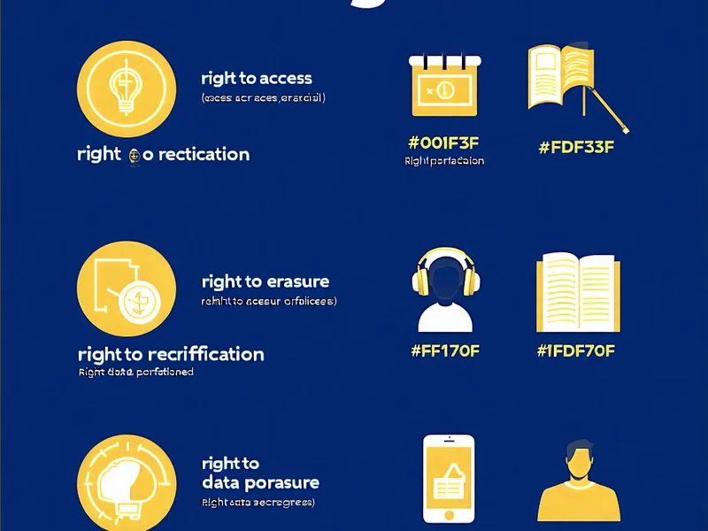 Biểu tượng minh họa các quyền của người dùng về dữ liệu cá nhân trên hello88.com