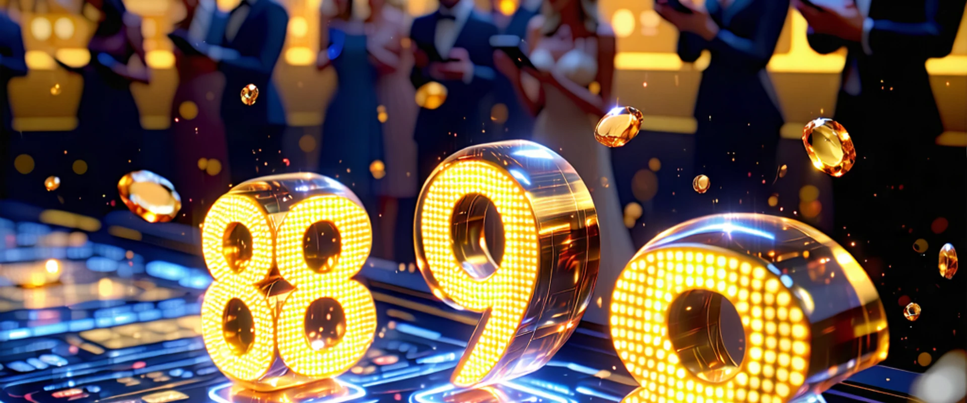 Hình ảnh chính xổ số Hello88, helo88, hello88.com với các con số may mắn và vé số điện tử