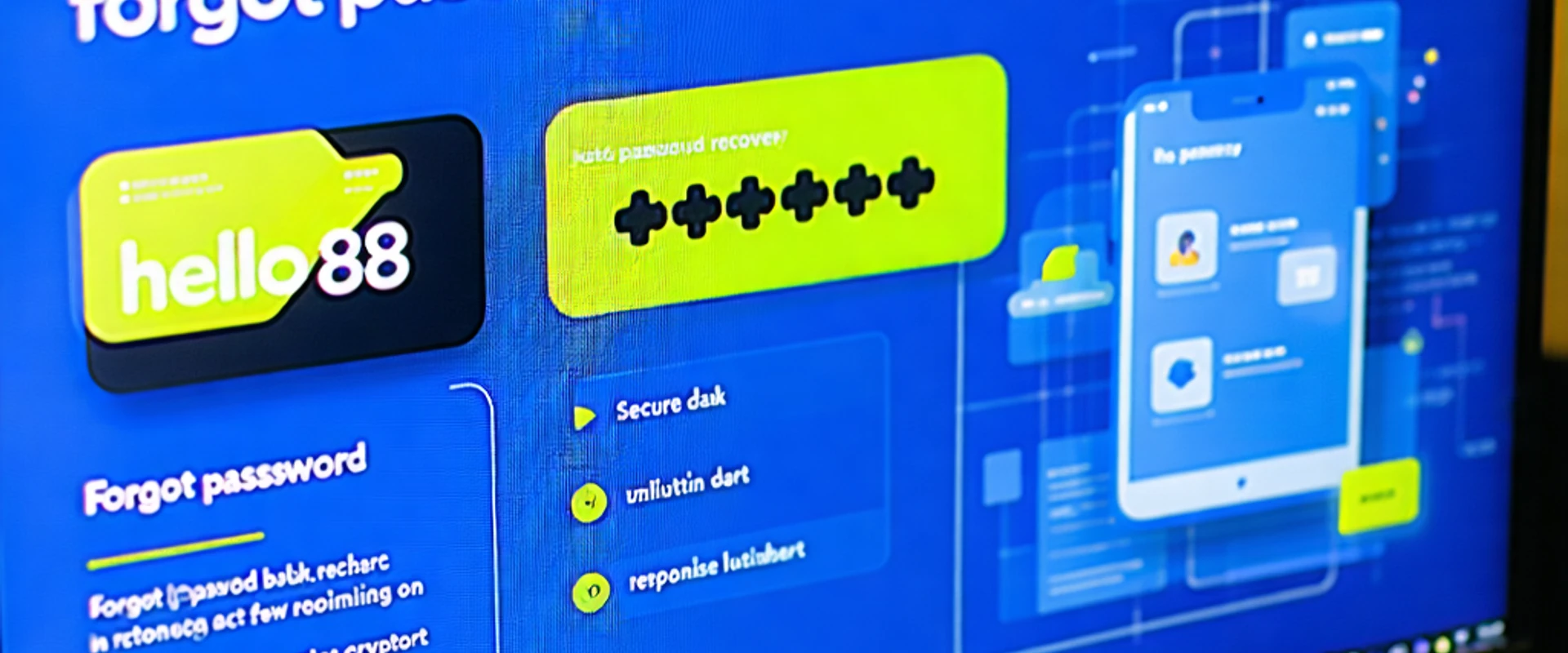 Hình ảnh minh họa quy trình khôi phục mật khẩu an toàn trên hello88