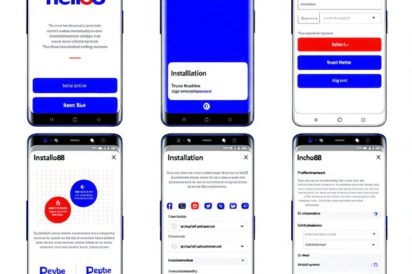Hình ảnh hướng dẫn cài đặt ứng dụng Hello88 trên Android