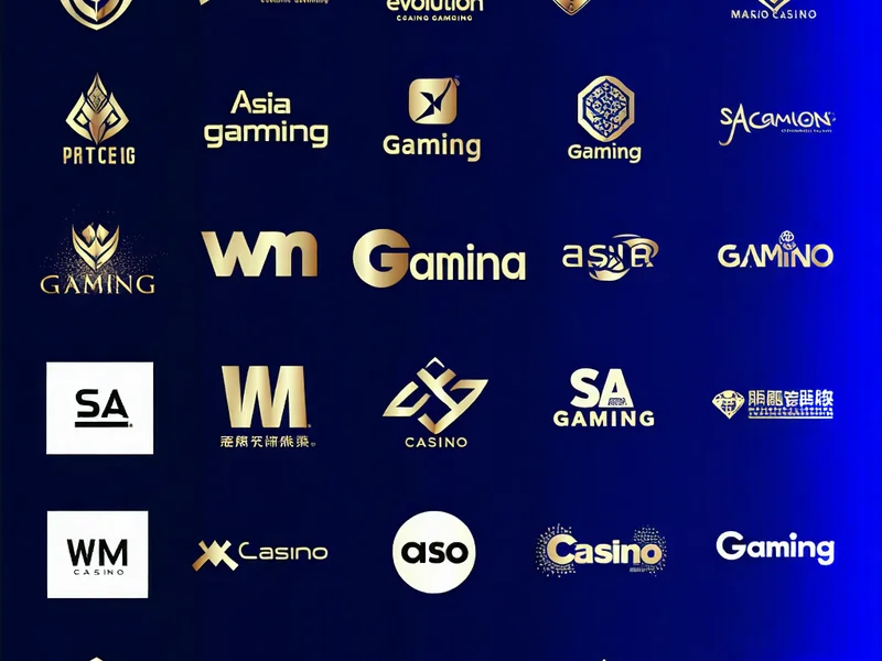 Logo các nhà cung cấp casino trực tuyến đối tác của hello88, helo88, hello88.com